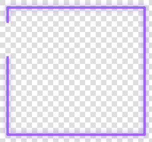  glow  freetoedit  neon  square  purple  frame  border   Lavender  HD Png Download