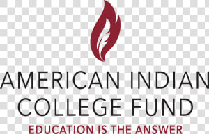 American Indian College Fund Logo Transparent  HD Png Download