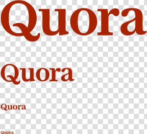 New Logo For Quora By Commercial Type   Quora Font  HD Png Download