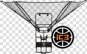 Ic3 Basketball Shooting Machine  HD Png Download