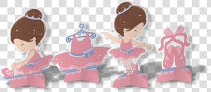 Decoração Mesa De Festa Bailarina   Png Download   Ballet  Transparent Png