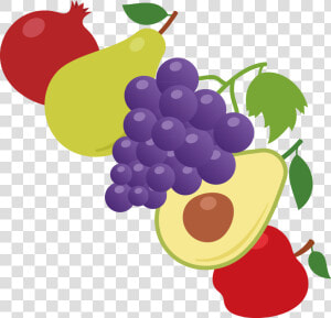 Grapes Clipart Purple Apple   Grape  HD Png Download