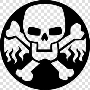 Vector Illustration Of Skull And Crossbones Identify  HD Png Download