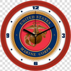 Transparent Wall Clock Png   United States Marine Corps Seal Vector  Png Download