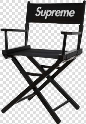 Supreme Directors Chair Red  HD Png Download