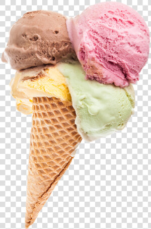 Gelato Ice Cream Cone  HD Png Download