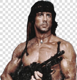 Arnold Schwarzenegger Clipart Transparent   Rambo Render Png  Png Download