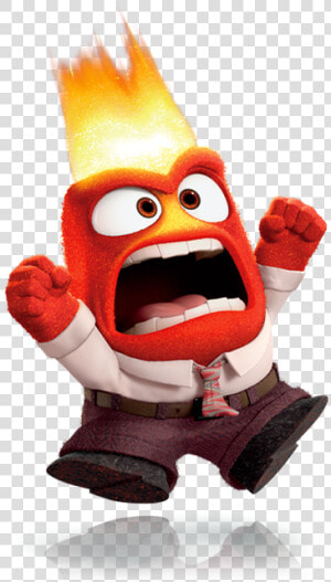 Inside Out Png   Inside Out Anger Cartoon  Transparent Png