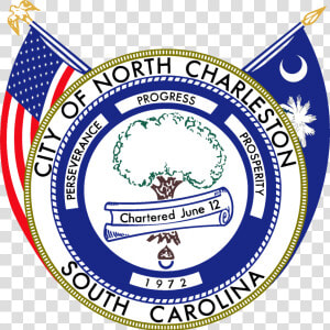 Seal Of North Charleston  South Carolina   City Of North Charleston Seal  HD Png Download