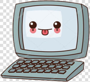  nalepki  kawaii  komputer   Cute Computer Clipart  HD Png Download