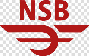 Nsb Railway Logo   Norwegian State Railways  HD Png Download