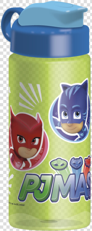 Pj Masks Catboy  Owlette  amp  Gekko Water Bottles   Cartoon  HD Png Download