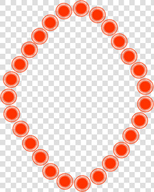 Borders In Circle Shape   Png Download   Oval Shape Border Design  Transparent Png