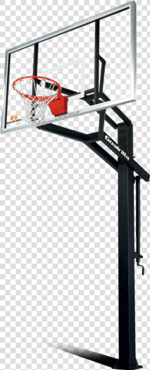 Basketball Hoop Stand   Goalrilla 72 In Ground Basketball Hoop  HD Png Download