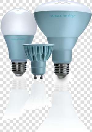 Soraa Eliminates Blue Spectra In Led Replacement Lamp   Compact Fluorescent Lamp  HD Png Download