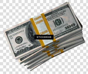 Money Dollars In Hand   Transparent One Hundred Dollars  HD Png Download