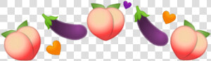  crown  peach  booty  peachy  aesthetic  crown  aestheticcrown  HD Png Download