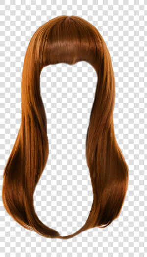 Red  Straight Hair  Long  Hair Png   Brown Straight Hair Transparent  Png Download