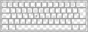 Transparent Keyboard Vector Png   Keyboard Images Black And White  Png Download