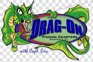 Drag on Fishing Charters   Cartoon  HD Png Download