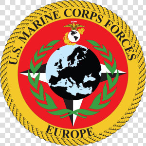 Seal Of United States Marine Corps Forces  Europe   Marine Forces Europe Logo  HD Png Download