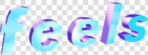 Feels From   3d Text Png Aesthetic  Transparent Png