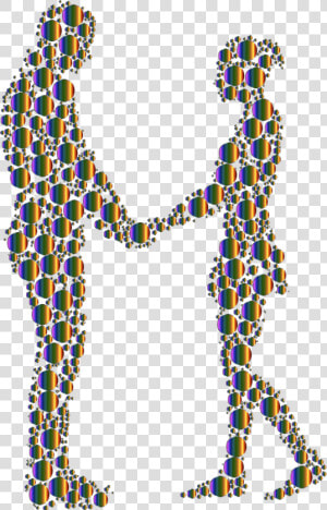 Silhouette Couple Holding Hands Clipart   Png Download   Couple Silhouette Holding Hands Png  Transparent Png