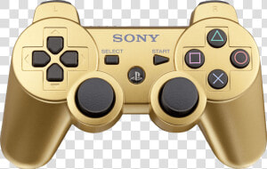 Sixaxis Dualshock 3 Wireless Controller   Sony Ps3 Controller Gold  HD Png Download