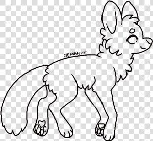 Adoptable Lineart Angry Dog  HD Png Download