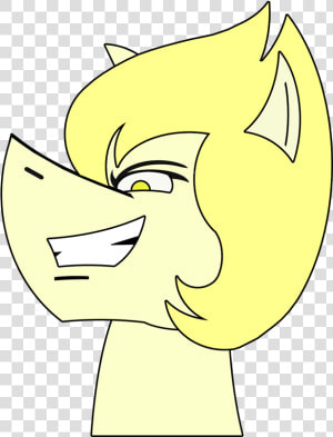 Combatkaiser  Ponified  Safe  Simple Background  Smirk    Cartoon  HD Png Download