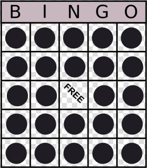 Bingo Card   Bingo Card Transparent Background  HD Png Download