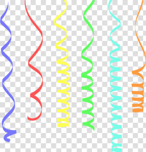 Streamers 2   Streamers Clipart Black And White  HD Png Download