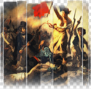     Liberty Leading The People  28 July 1830  HD Png Download