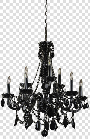 Chandelier Png File   Black Chandelier Png  Transparent Png