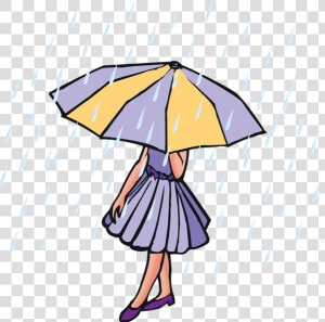 Rainy Day Clipart Png Transparent Png   Png Download   Umbrella Rainy Day Rain Clip Art  Png Download