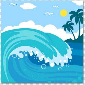 Wind Wave Sea Ocean Clip Art   Plants Vs Zombies Chopper  HD Png Download