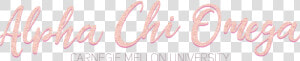 Alpha Chi Omega Kappa Nu   Alpha Chi Omega Transparent  HD Png Download