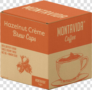 Picture Of Montavida Hazelnut Crème 30ct Brew Cups   Box  HD Png Download