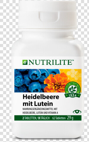 Amway Bilberry With Lutein  HD Png Download