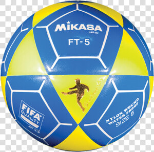 Goal Master Soccer Ft5 Yellow Royal Ball   Mikasa Ft5  HD Png Download