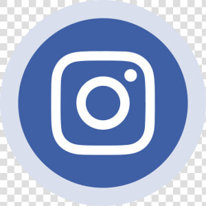 Blue Circled Instagram Logo Png Image   Instagram Logo Circular Png  Transparent Png