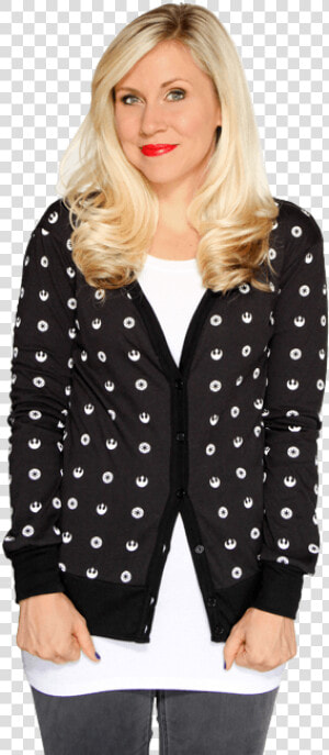 Symbol Pattern Cardigan Star Wars Her Universe   Polka Dot  HD Png Download