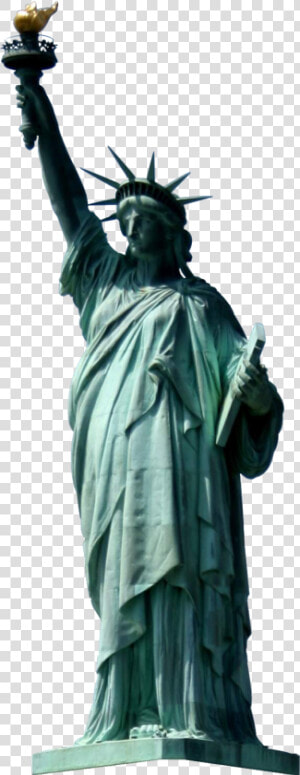 Render Statue De La Liberte New York Ellis Island Couronne   Statue Of Liberty  HD Png Download