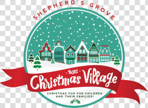 Christmas Village Png Free Images   Christmas Village Logo  Transparent Png