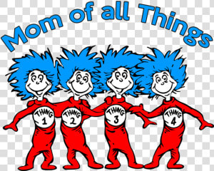 Thing 1 And Thing 2 Png  Transparent Png