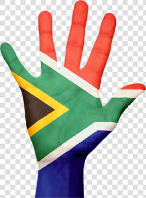 South African Hand   South Africa Vs Canada  HD Png Download