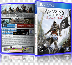 Assassins Creed Iv Black Flag   Assassins Creed Black Flag Cover  HD Png Download