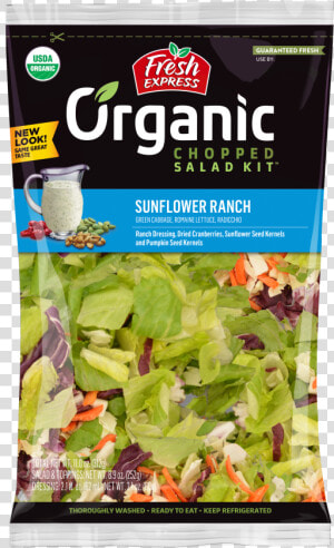 Organic Sunflower Ranch Chopped Kit  HD Png Download