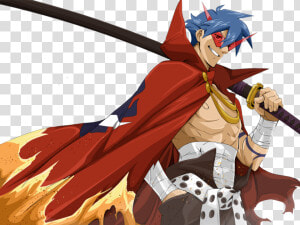 Character Profile Wikia   Gurren Lagann Kamina  HD Png Download