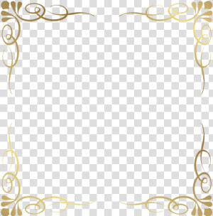  freetoedit  frame  ornaments  rahmen  gold   Bordes Dorados Para Tarjetas  HD Png Download